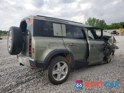 Trzecie zdjęcie samochodu z tyłu: 2020 LAND ROVER DEFENDER 110 SE VIN:SALEP7EU7L2031852 - miniatura