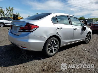 Trzecie zdjęcie samochodu z tyłu: 2015 HONDA CIVIC EX VIN:19XFB2F89FE225160 - miniatura