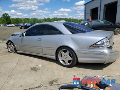 Drugie zdjęcie samochodu z przodu: 2001 MERCEDES-BENZ CL 500 VIN:WDBPJ75J21A015602 - miniatura
