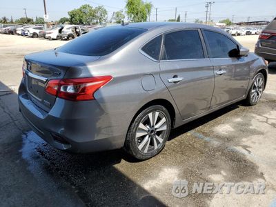 Trzecie zdjęcie samochodu z tyłu: 2019 NISSAN SENTRA S VIN:3N1AB7AP0KY214856 - miniatura