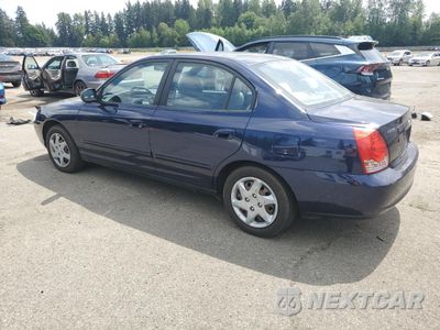 Drugie zdjęcie samochodu z przodu: 2005 HYUNDAI ELANTRA GLS VIN:KMHDN46D55U999568 - miniatura