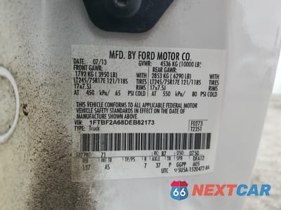 Zdjęcie 13 z 13 samochodu: 2013 FORD F250 SUPER DUTY VIN:1FTBF2A68DEB82173 - miniatura