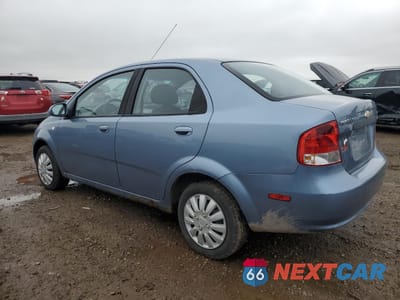Drugie zdjęcie samochodu z przodu: 2006 CHEVROLET AVEO BASE VIN:KL1TD56616B642905 - miniatura