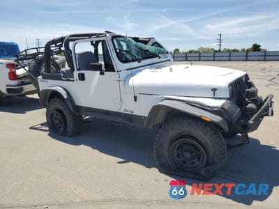 Czwarte zdjęcie samochodu z boku: 1992 JEEP WRANGLER / YJ VIN:2J4FY29S2NJ550664 - miniatura