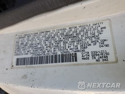 Zdjęcie 13 z 15 samochodu: 1990 TOYOTA PICKUP CAB CHASSIS SUPER LONG WHEELBAS VIN:JT5VN94T8L0017662 - miniatura