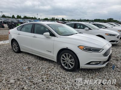 Czwarte zdjęcie samochodu z boku: 2017 FORD FUSION SE HYBRID VIN:3FA6P0LU5HR408905 - miniatura