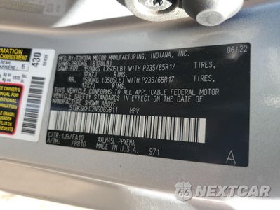 Zdjęcie 13 z 14 samochodu: 2022 TOYOTA SIENNA LE VIN:5TDKSKFC2NS065811 - miniatura