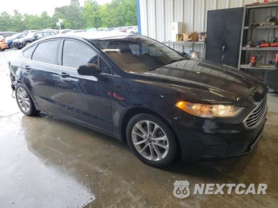 Czwarte zdjęcie samochodu z boku: 2020 FORD FUSION SE VIN:3FA6P0LU2LR194402 - miniatura