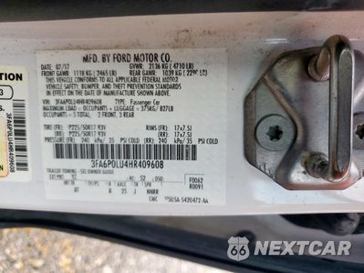 Zdjęcie 12 z 13 samochodu: 2017 FORD FUSION SE HYBRID VIN:3FA6P0LU4HR409608 - miniatura