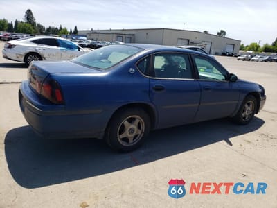 Trzecie zdjęcie samochodu z tyłu: 2003 CHEVROLET IMPALA VIN:2G1WF52K339235872 - miniatura