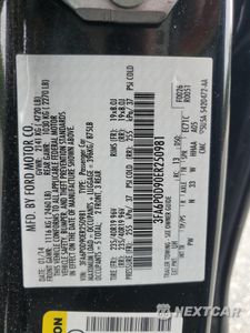 Zdjęcie 13 z 15 samochodu: 2014 FORD FUSION TITANIUM VIN:3FA6P0D90ER250981 - miniatura