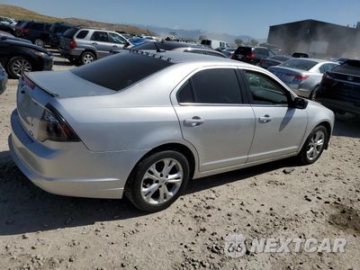 Trzecie zdjęcie samochodu z tyłu: 2012 FORD FUSION SE VIN:3FAHP0HA6CR420223 - miniatura