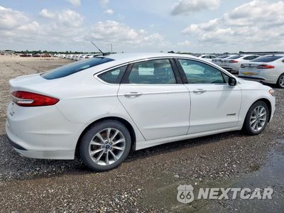 Trzecie zdjęcie samochodu z tyłu: 2017 FORD FUSION SE HYBRID VIN:3FA6P0LU8HR409305 - miniatura