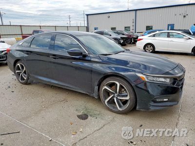 Czwarte zdjęcie samochodu z boku: 2019 HONDA ACCORD SPORT VIN:1HGCV2F30KA007637 - miniatura