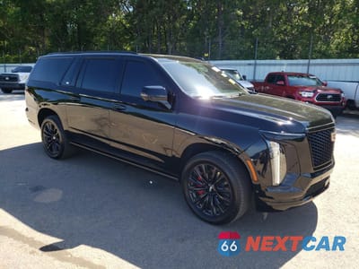 Czwarte zdjęcie samochodu z boku: 2025 CADILLAC ESCALADE ESV SPORT VIN:1GYS9NRL7SR164542 - miniatura
