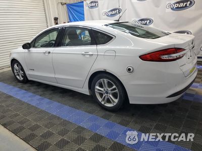 Drugie zdjęcie samochodu z przodu: 2018 FORD FUSION SE HYBRID VIN:3FA6P0LUXJR129942 - miniatura