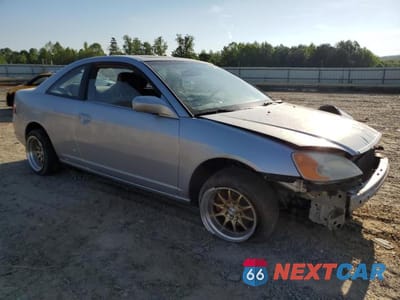 Czwarte zdjęcie samochodu z boku: 2002 HONDA CIVIC EX VIN:1HGEM22972L009704 - miniatura