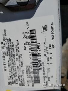 Zdjęcie 12 z 13 samochodu: 2018 FORD FUSION SE HYBRID VIN:3FA6P0LU1JR129909 - miniatura
