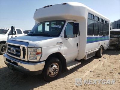 Drugie zdjęcie samochodu z przodu: 2011 FORD ECONOLINE E450 SUPER DUTY CUTAWAY VAN VIN:1FDFE4FS7BDB12247 - miniatura