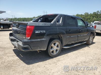 Trzecie zdjęcie samochodu z tyłu: 2003 CHEVROLET AVALANCHE C1500 VIN:3GNEC13T43G101574 - miniatura