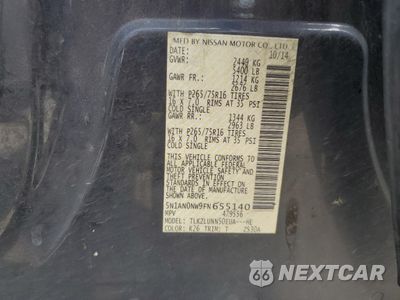 Zdjęcie 15 z 15 samochodu: 2015 NISSAN XTERRA X VIN:5N1AN0NW9FN655140 - miniatura