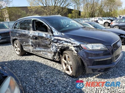 Czwarte zdjęcie samochodu z boku: 2011 AUDI Q7 PRESTIGE VIN:WA1DGAFE9BD010201 - miniatura