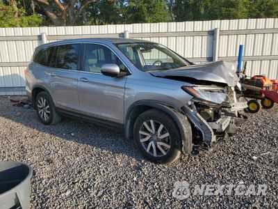 Czwarte zdjęcie samochodu z boku: 2021 HONDA PILOT EX VIN:5FNYF5H33MB033076 - miniatura