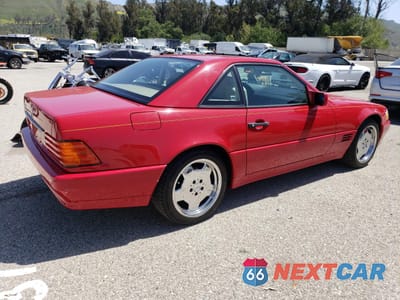Trzecie zdjęcie samochodu z tyłu: 1995 MERCEDES-BENZ SL 500 VIN:WDBFA67E7SF122560 - miniatura
