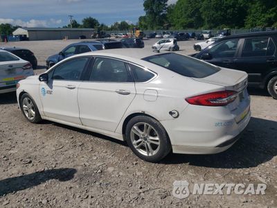 Drugie zdjęcie samochodu z przodu: 2018 FORD FUSION SE HYBRID VIN:3FA6P0LU3JR129927 - miniatura