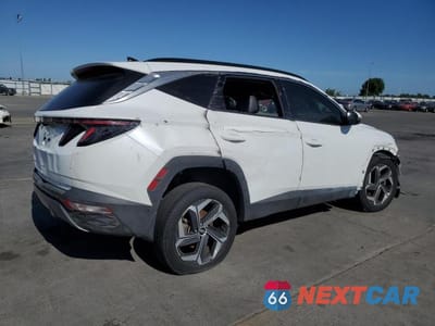 Trzecie zdjęcie samochodu z tyłu: 2022 HYUNDAI TUCSON LIMITED VIN:5NMJECAE3NH060931 - miniatura