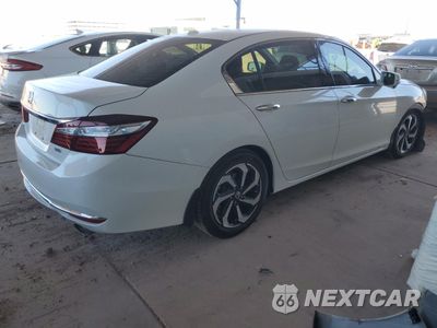 Trzecie zdjęcie samochodu z tyłu: 2016 HONDA ACCORD EXL VIN:1HGCR3F85GA008473 - miniatura