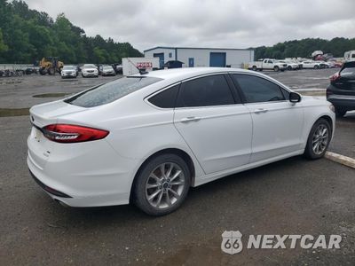 Trzecie zdjęcie samochodu z tyłu: 2017 FORD FUSION SE VIN:3FA6P0HD9HR326491 - miniatura