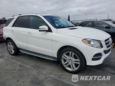 Czwarte zdjęcie samochodu z boku: 2017 MERCEDES-BENZ GLE 350 VIN:4JGDA5JB7HA887240 - miniatura
