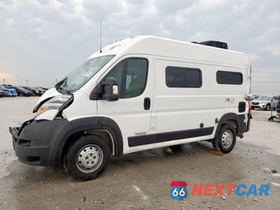 Drugie zdjęcie samochodu z przodu: 2021 RAM PROMASTER CARGO VAN VIN:3C6LRVBG9ME553681 - miniatura