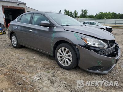 Czwarte zdjęcie samochodu z boku: 2018 NISSAN SENTRA S VIN:3N1AB7AP3JL631643 - miniatura
