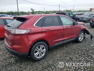 Trzecie zdjęcie samochodu z tyłu: 2018 FORD EDGE SEL VIN:2FMPK3J96JBC41189 - miniatura