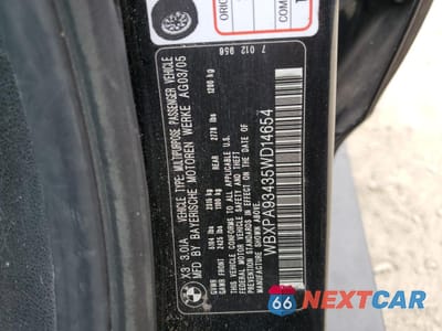 Zdjęcie 13 z 13 samochodu: 2005 BMW X3 3.0I VIN:WBXPA93435WD14654 - miniatura