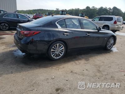 Trzecie zdjęcie samochodu z tyłu: 2018 INFINITI Q50 LUXE VIN:JN1EV7AP4JM590874 - miniatura