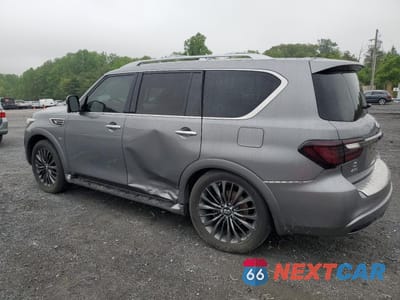 Drugie zdjęcie samochodu z przodu: 2020 INFINITI QX80 LUXE VIN:JN8AZ2NE0L9252281 - miniatura