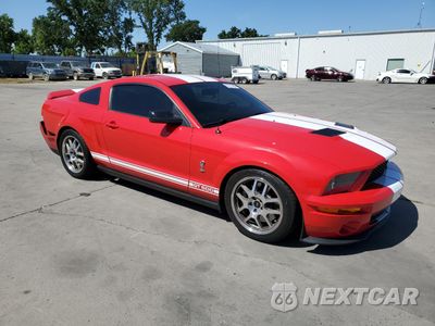 Czwarte zdjęcie samochodu z boku: 2008 FORD MUSTANG SHELBY GT500 VIN:1ZVHT88S885133521 - miniatura