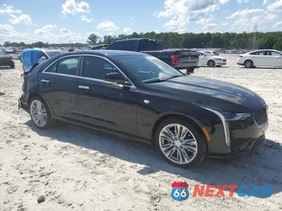 Czwarte zdjęcie samochodu z boku: 2025 CADILLAC CT4 PREMIUM LUXURY VIN:1G6DB5RK6S0101434 - miniatura