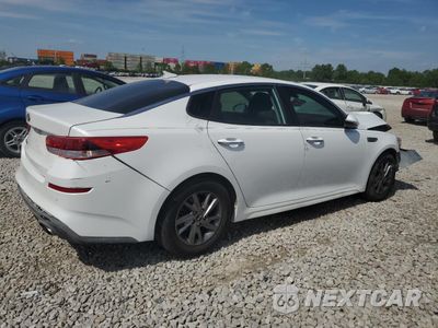 Trzecie zdjęcie samochodu z tyłu: 2019 KIA OPTIMA LX VIN:5XXGT4L34KG336416 - miniatura