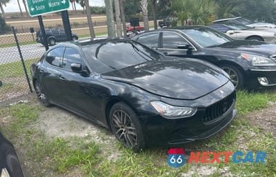 2014 MASERATI GHIBLI ZAM57XSAXE1105514 - główne zdjęcie licytacji z USA - miniatura