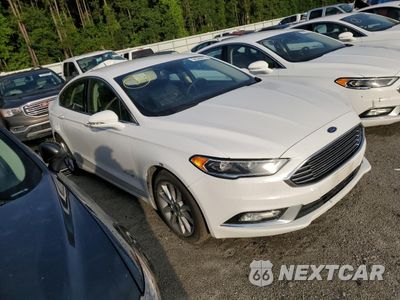 Czwarte zdjęcie samochodu z boku: 2017 FORD FUSION SE HYBRID VIN:3FA6P0LUXHR409659 - miniatura
