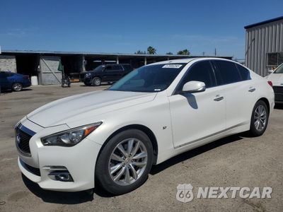 2015 INFINITI Q50 BASE JN1BV7AP7FM345559 - główne zdjęcie licytacji z USA - miniatura