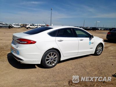 Trzecie zdjęcie samochodu z tyłu: 2017 FORD FUSION SE HYBRID VIN:3FA6P0LU2HR409381 - miniatura