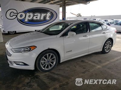 2017 FORD FUSION SE HYBRID 3FA6P0LUXHR400735 - główne zdjęcie licytacji z USA - miniatura