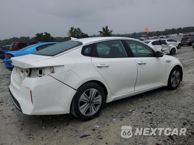Trzecie zdjęcie samochodu z tyłu: 2017 KIA OPTIMA HYBRID VIN:KNAGU4LE1H5017810 - miniatura