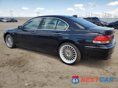 Drugie zdjęcie samochodu z przodu: 2007 BMW 750 I VIN:WBAHL83567DT08922 - miniatura