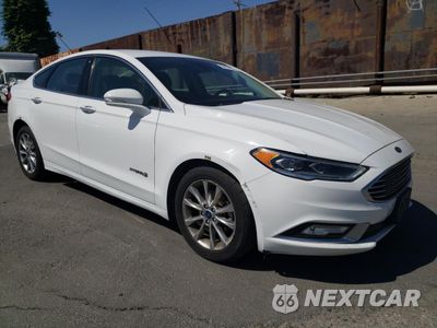 Czwarte zdjęcie samochodu z boku: 2017 FORD FUSION SE HYBRID VIN:3FA6P0LU8HR409241 - miniatura